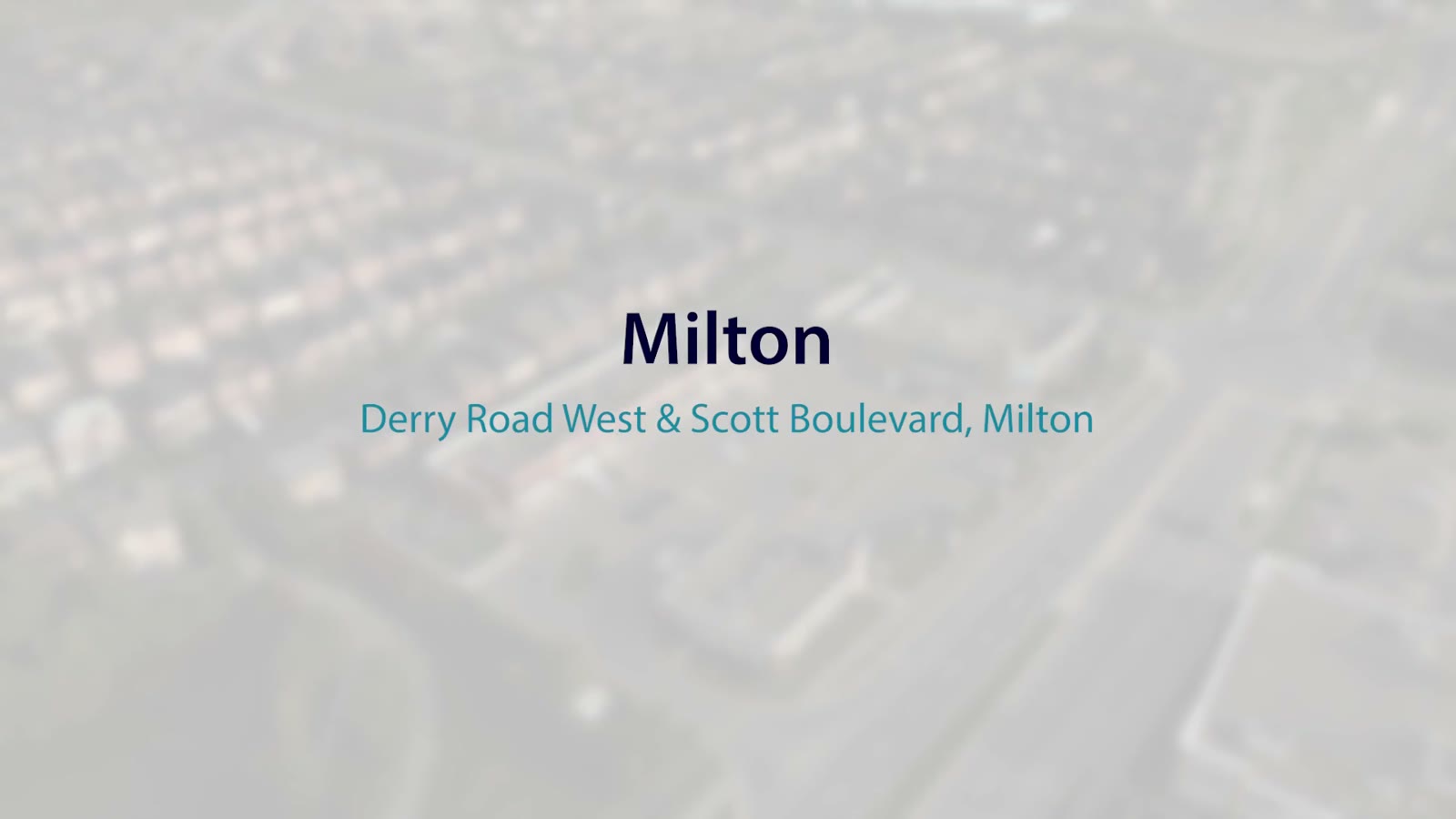 Derry Rd W & Scott Blvd, Milton – video poster