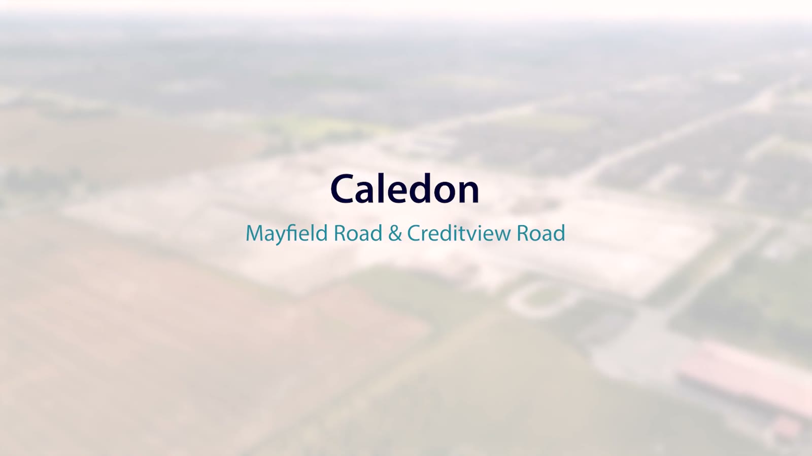 Mayfield Road and Creditview Road, Caledon – video poster