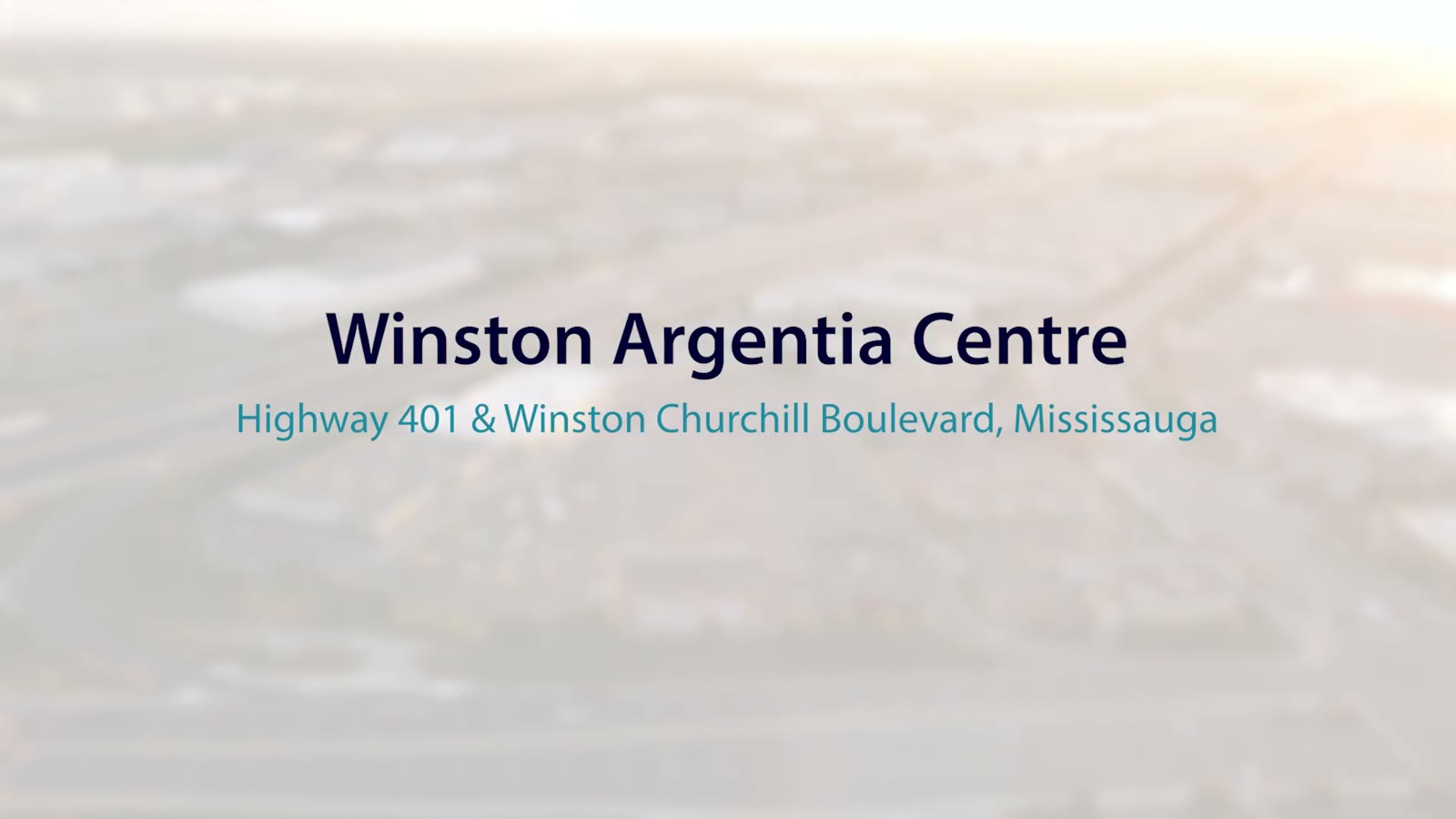 Winston Argentia Centre, Mississauga – video poster