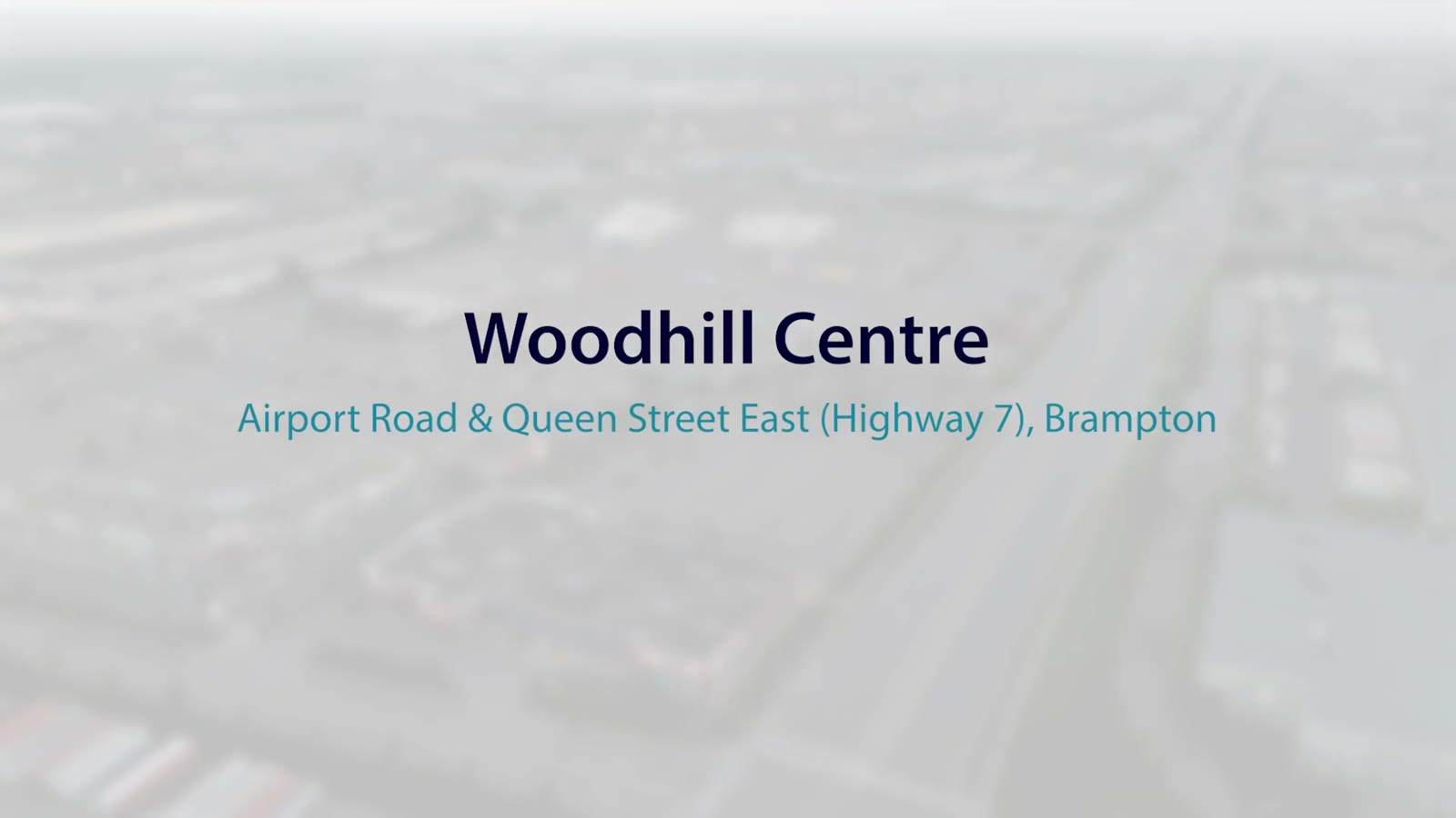 Woodhill Centre, Brampton – video poster