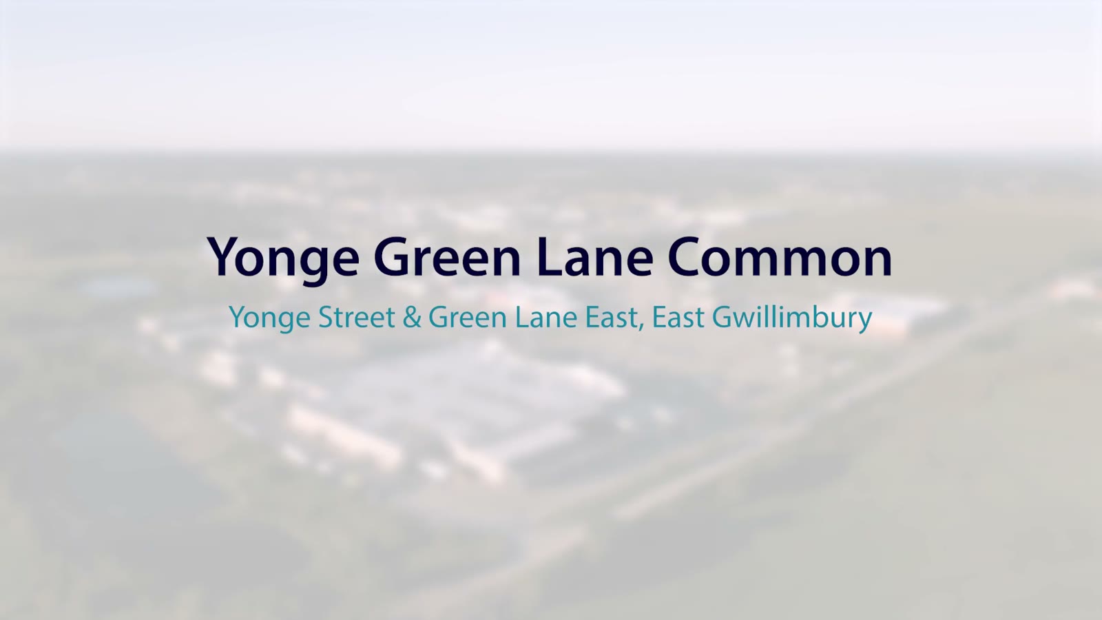 Yonge Green Lane Common, East Gwillimbury – video poster